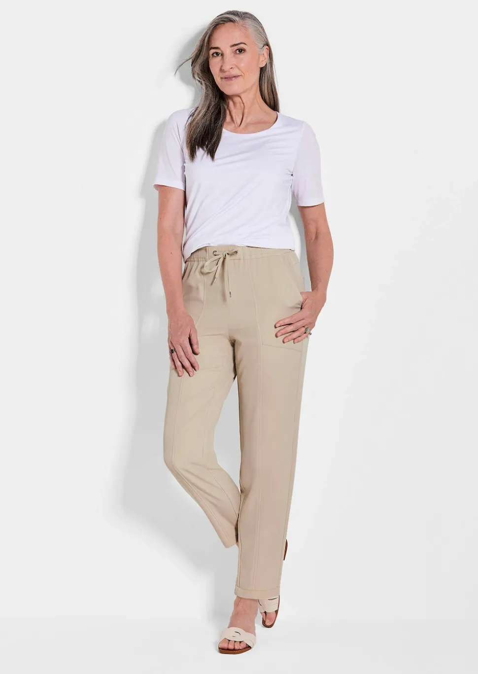 Pantalon façon jogging SARA, style cargo