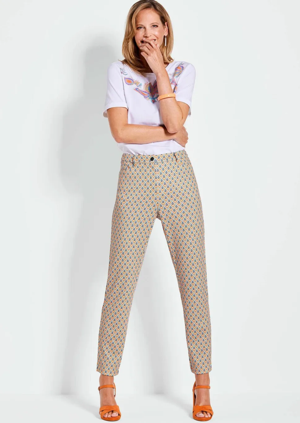 Pantalon imprimé LOUISA