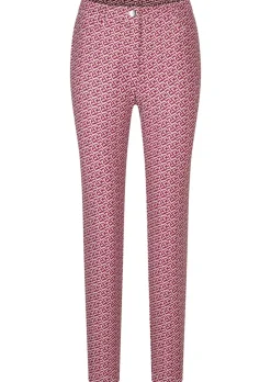 Pantalon imprimé LOUISA en matière scuba