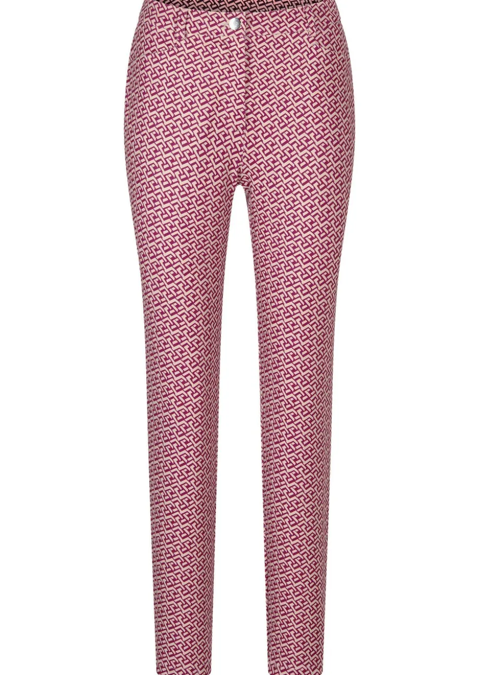 Pantalon imprimé LOUISA en matière scuba