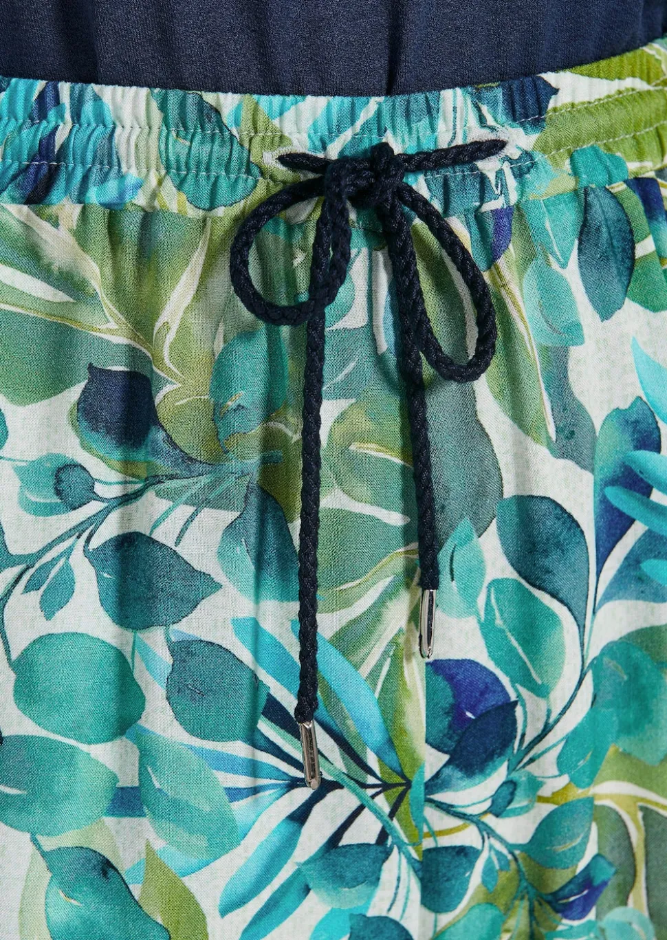 Pantalon imprimé SARA avec motif de feuilles