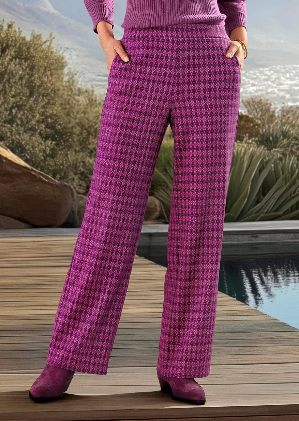 Pantalon imprimé VERA