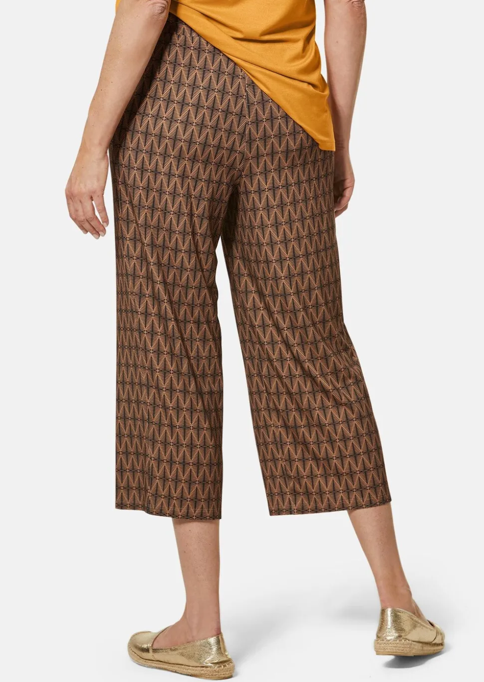 Pantalon imprimé VERA au tombé fluide