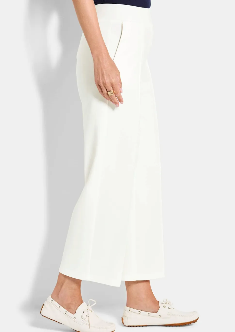 Pantalon imprimé VERA en jersey de viscose