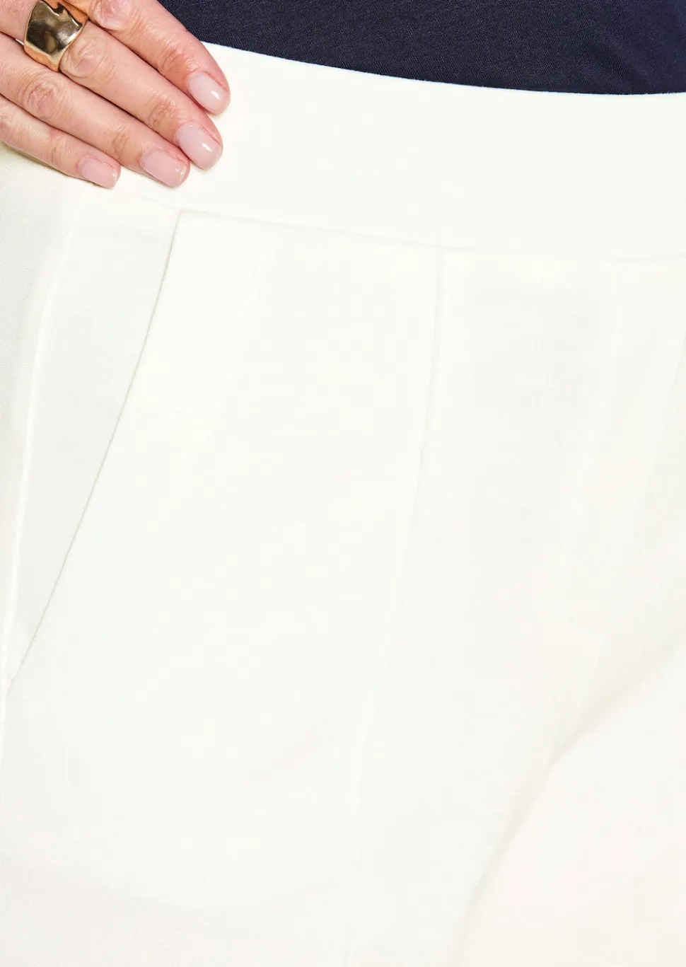 Pantalon imprimé VERA en jersey de viscose