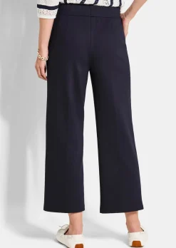 Pantalon imprimé VERA en jersey de viscose