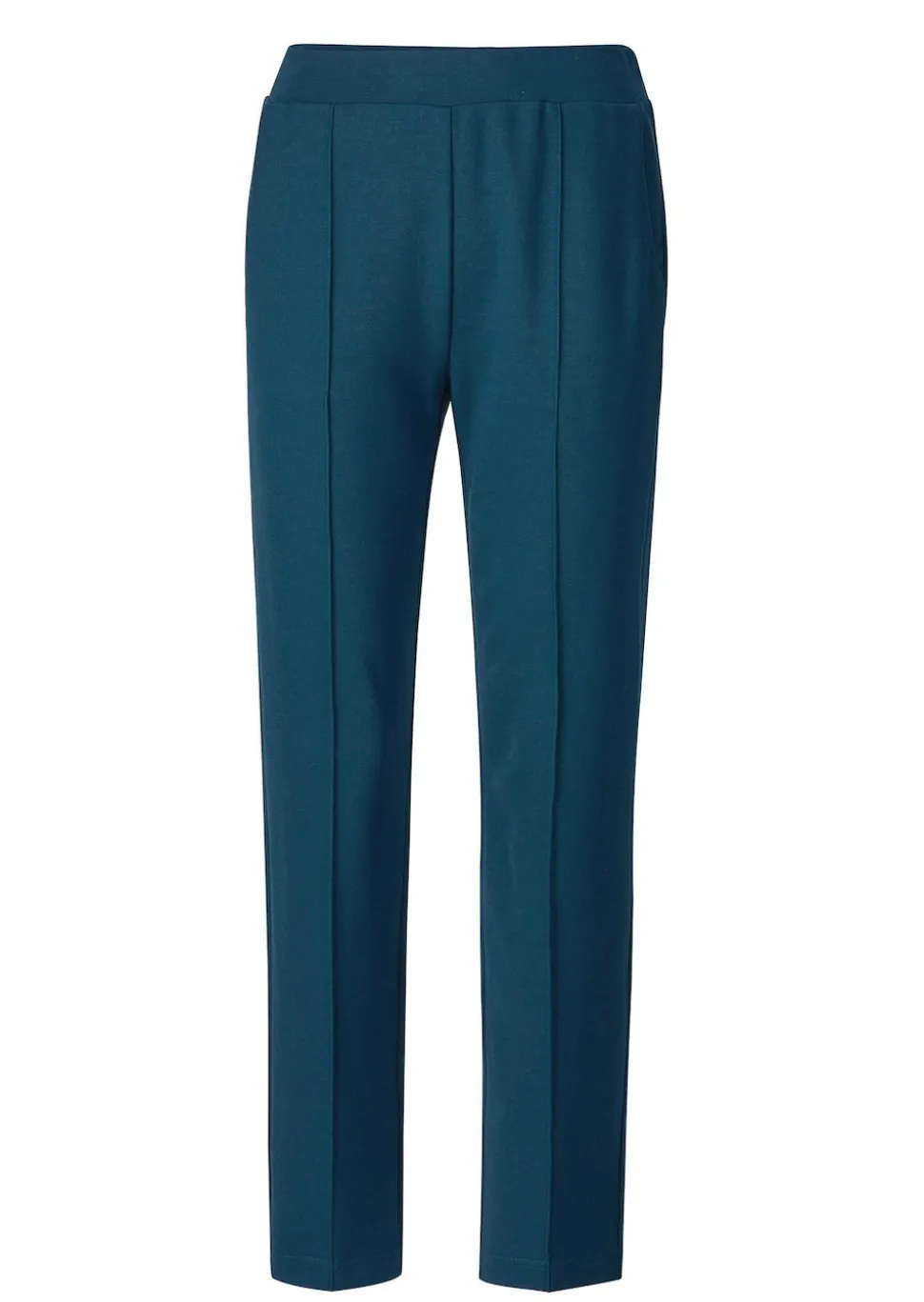 Pantalon long à taille élastique coupe conique