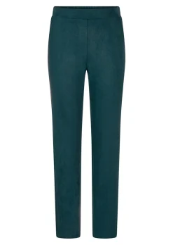 Pantalon LOUISA aspect velours de cuir
