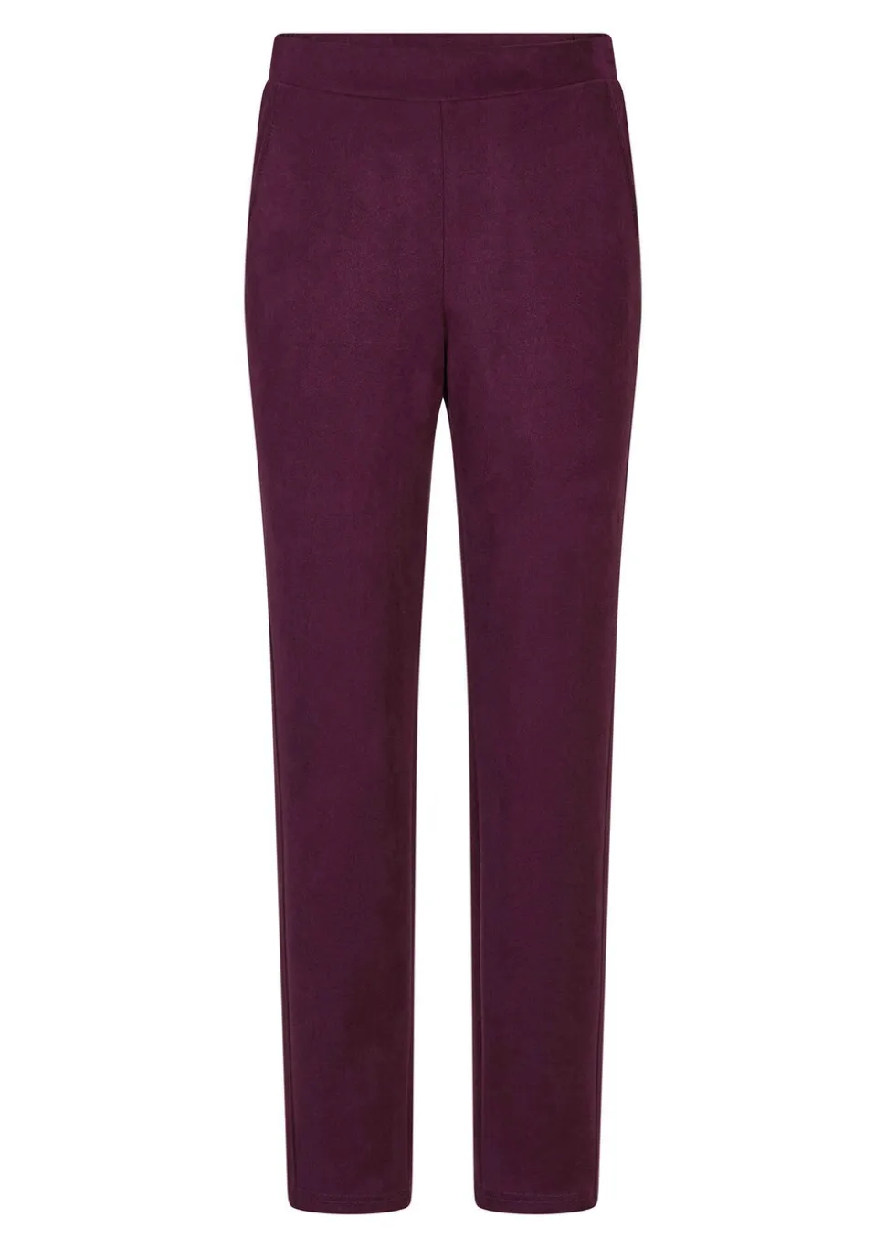 Pantalon LOUISA aspect velours de cuir