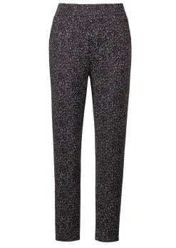Pantalon LOUISA avec motif jacquard