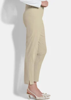 Pantalon 7/8 LOUISA en bengaline, avec taille élastique