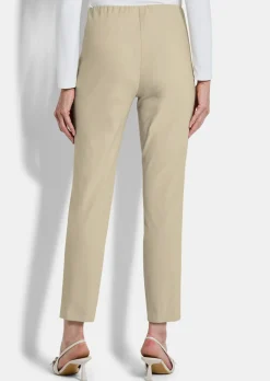 Pantalon 7/8 LOUISA en bengaline, avec taille élastique