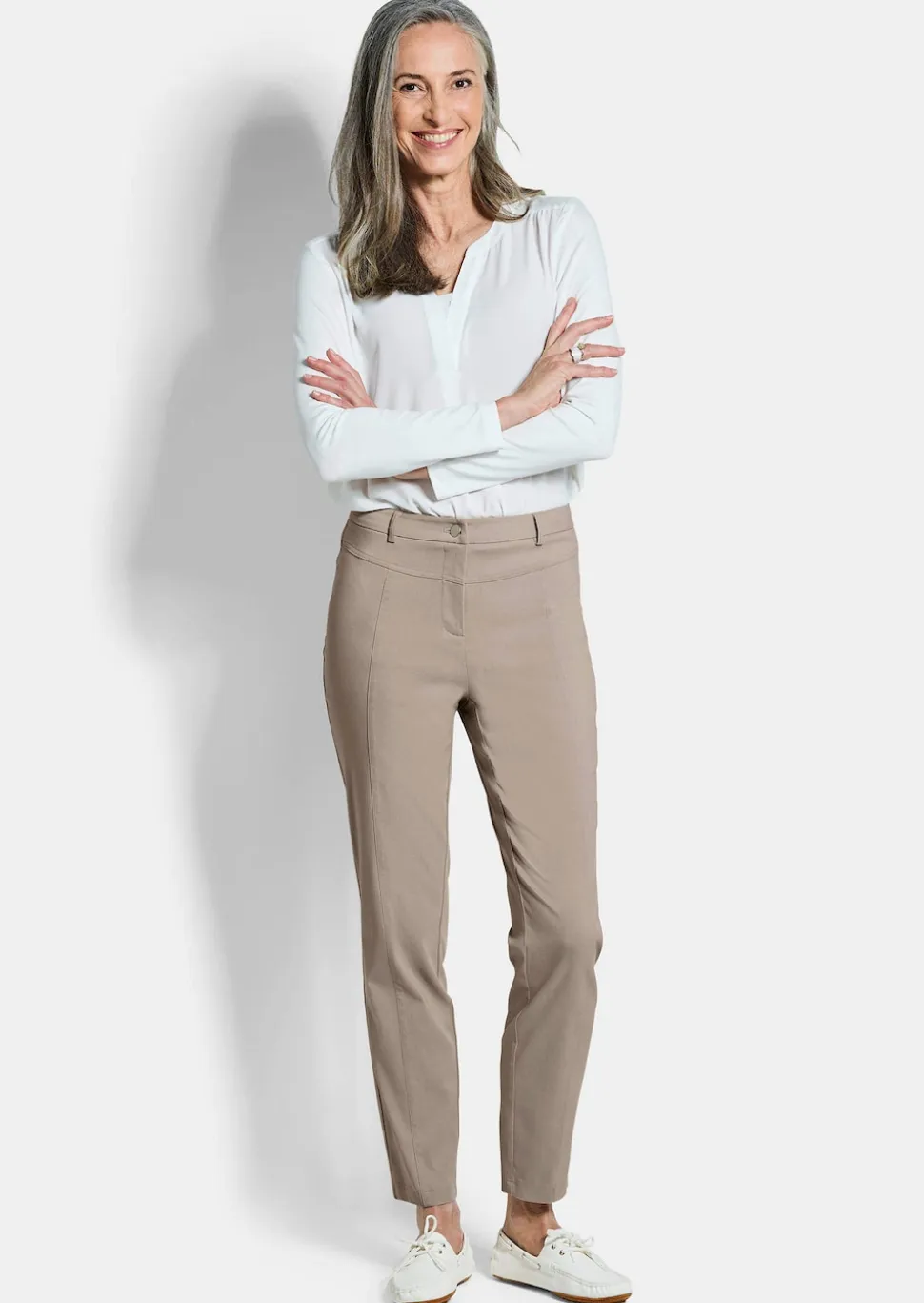 Pantalon LOUISA en bengaline Super-Stretch