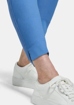 Pantalon 7/8 LOUISA en bengaline, avec taille élastique