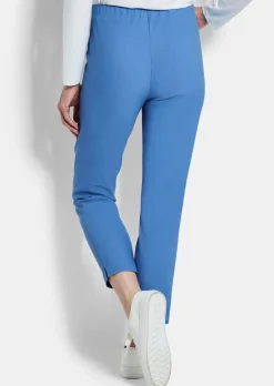 Pantalon 7/8 LOUISA en bengaline, avec taille élastique