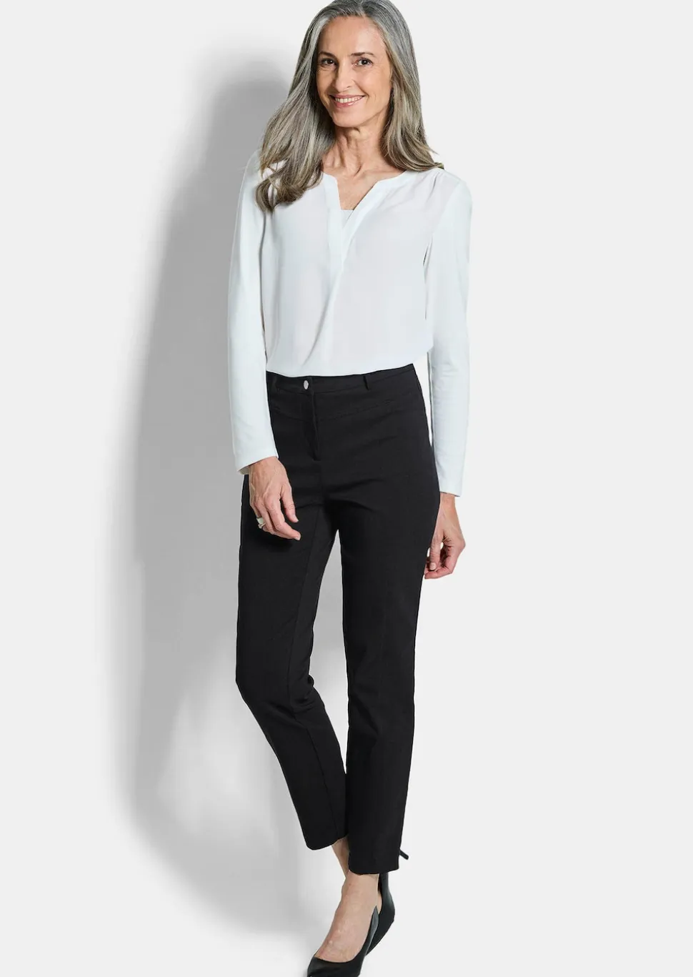 Pantalon LOUISA en bengaline Super-Stretch