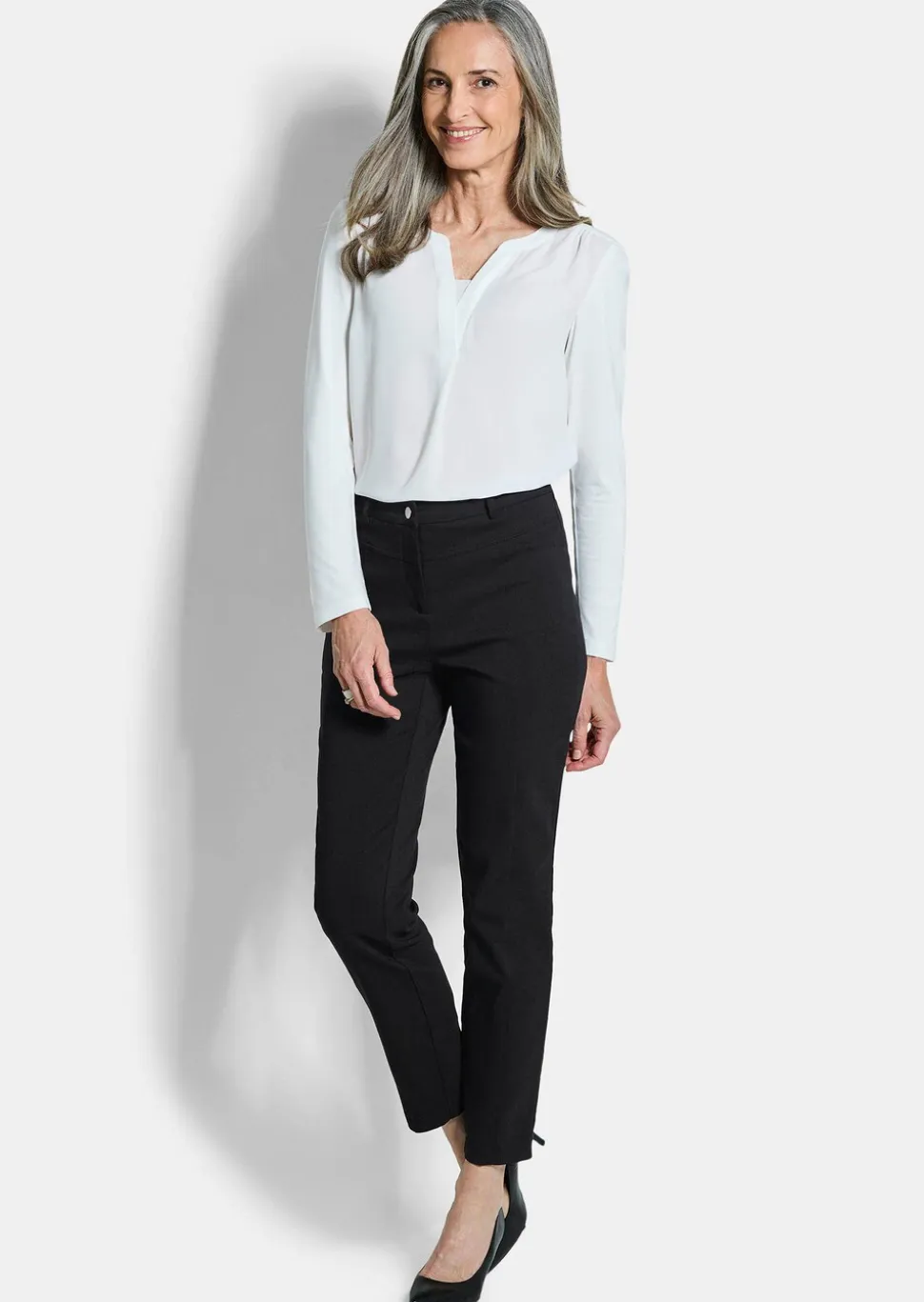 Pantalon LOUISA en bengaline Super-Stretch