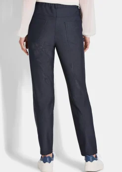 Pantalon LOUISA en tissu sergé