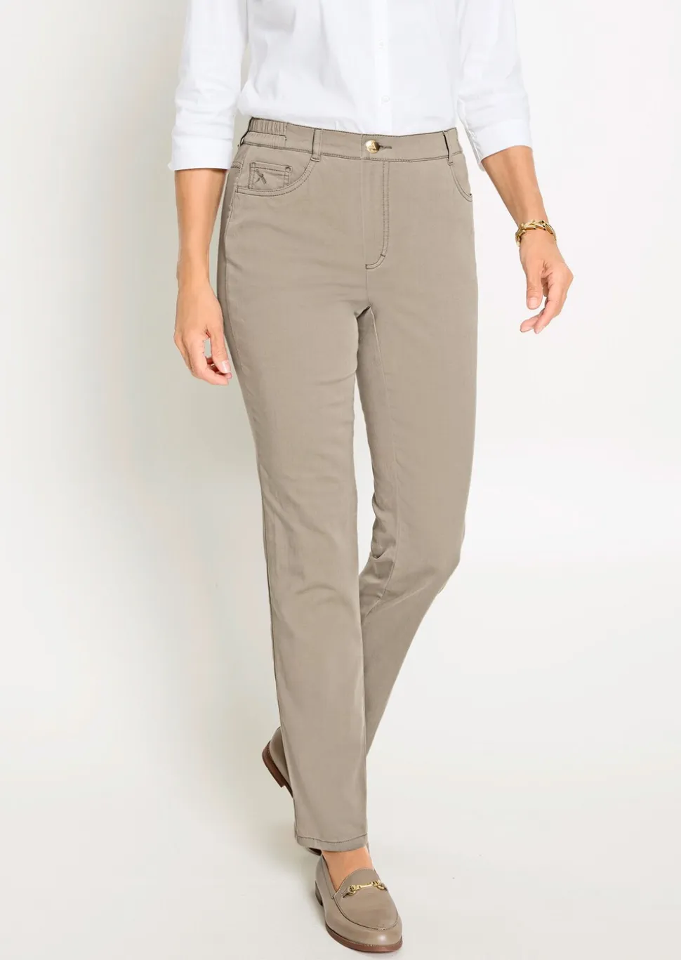 Pantalon LOUISA extensible et ultra-doux