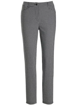 Pantalon LOUISA à motif Vichy en Seersucker