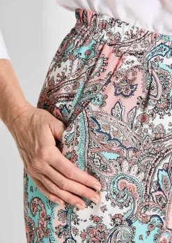 Pantalon à motif cachemire