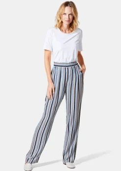 Pantalon palazzo imprimé