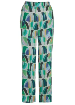 Pantalon palazzo VERA en viscose à effet climatisant