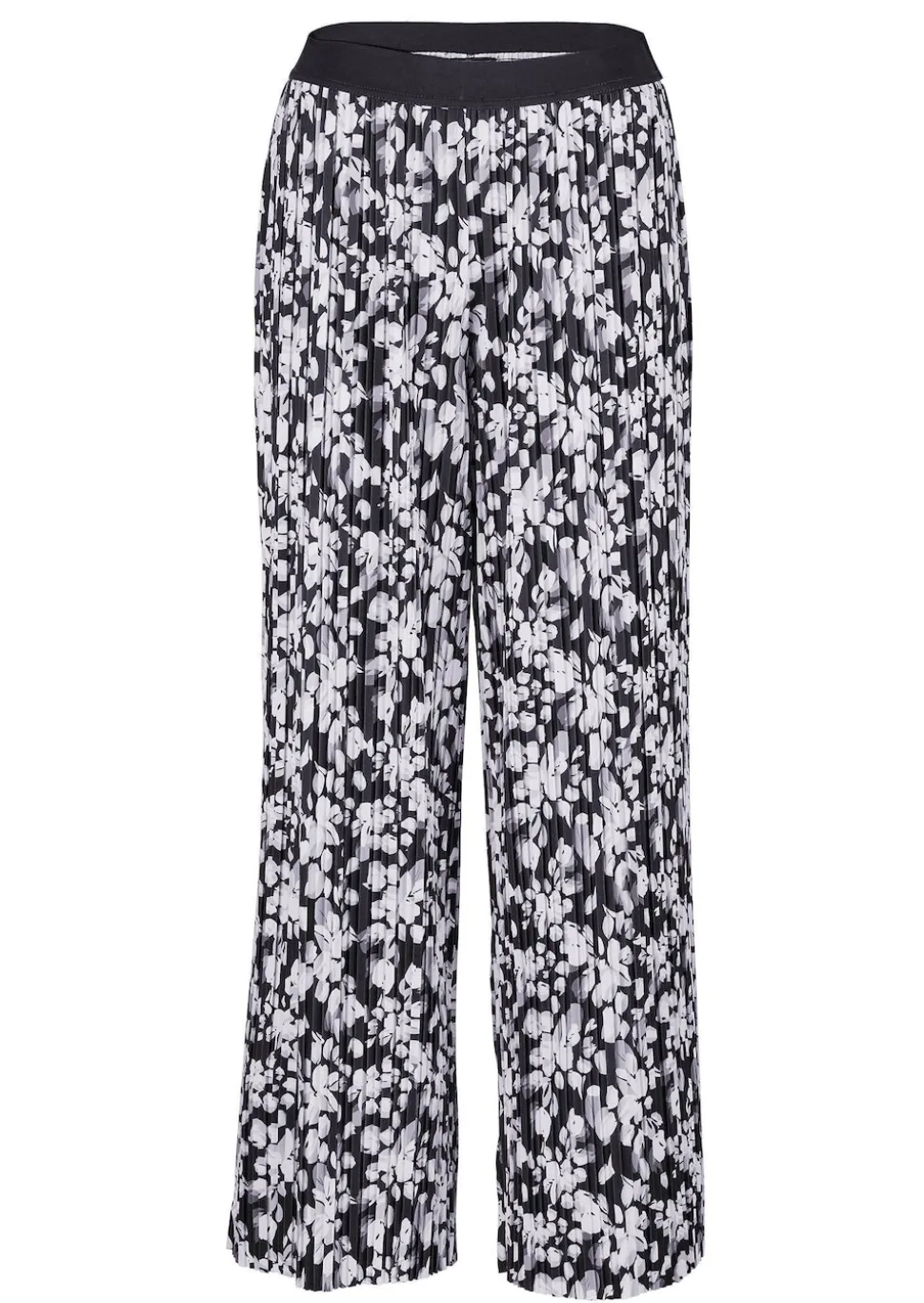 Pantalon plissé VERA à imprimé floral