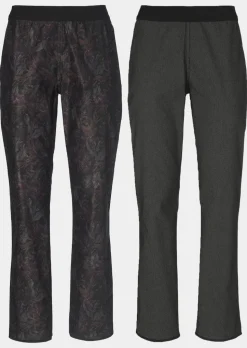 Pantalon réversible imprimé