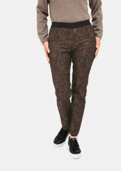 Pantalon réversible imprimé