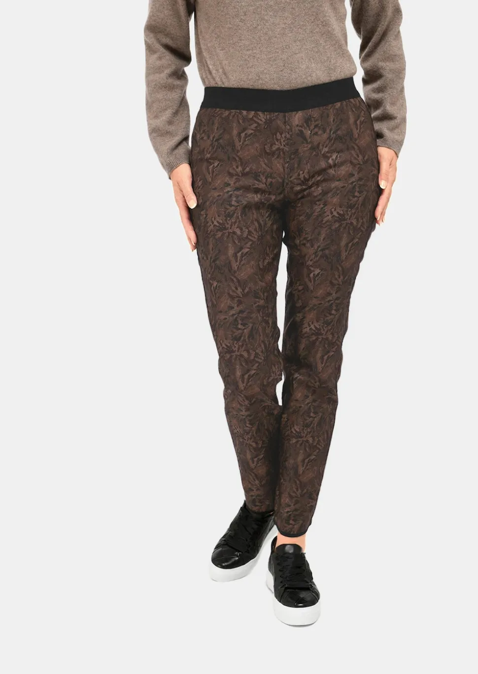 Pantalon réversible imprimé