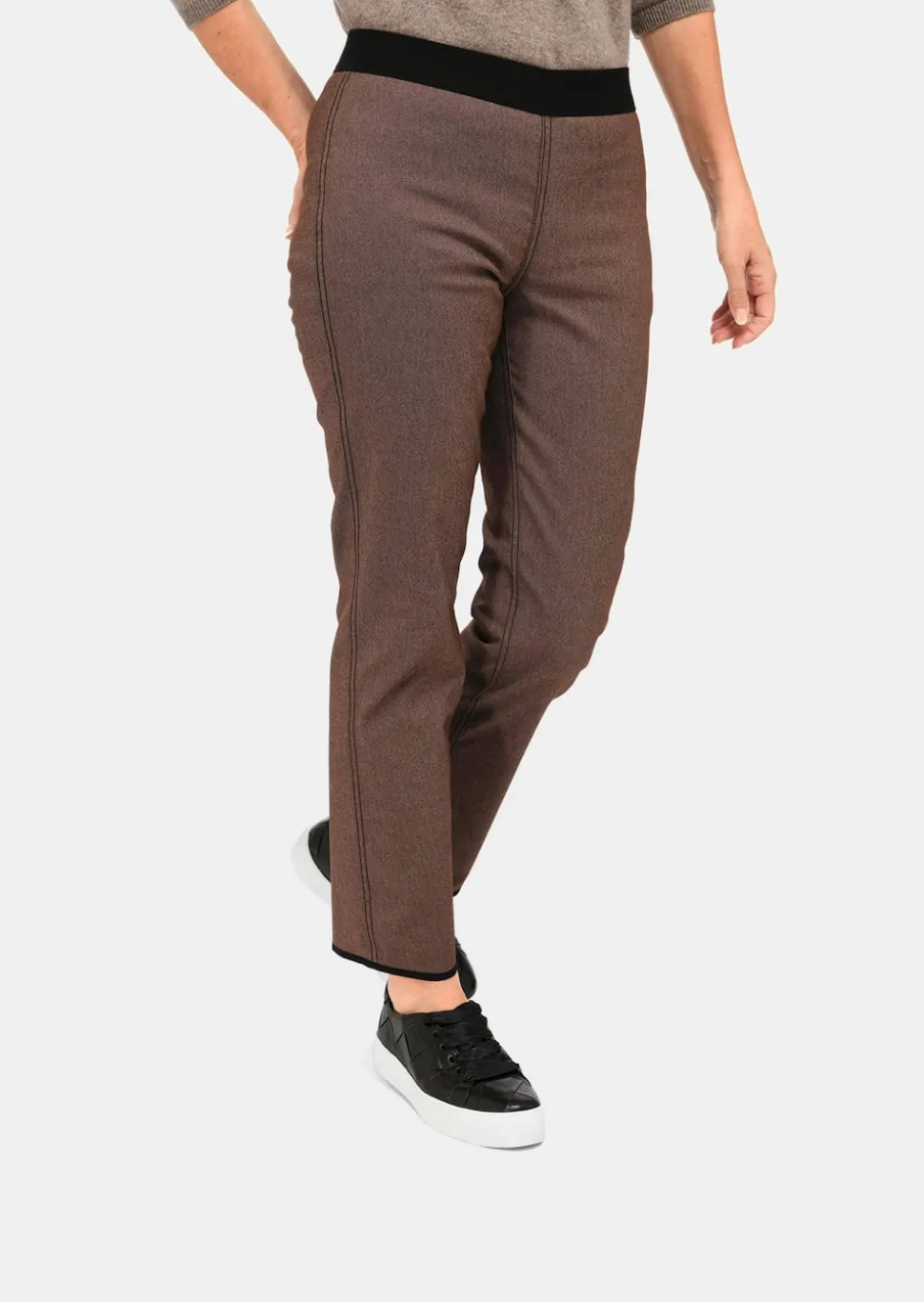Pantalon réversible imprimé