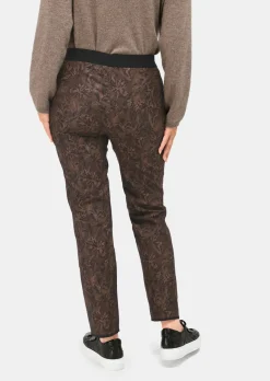 Pantalon réversible imprimé