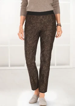 Pantalon réversible imprimé