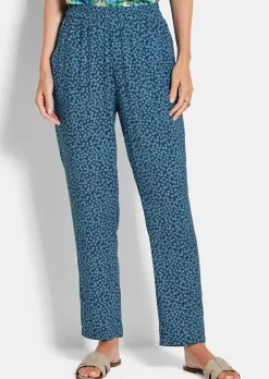 Pantalon SARA avec imprimé mille-fleurs