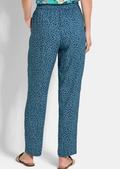 Pantalon SARA avec imprimé mille-fleurs