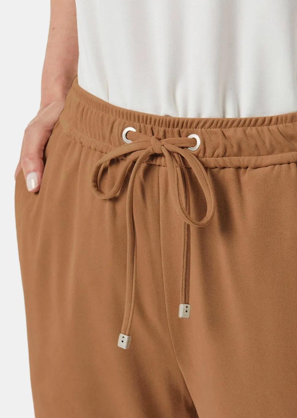 Pantalon SARA d'aspect velours