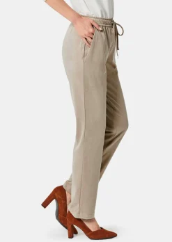 Pantalon SARA d'aspect velours