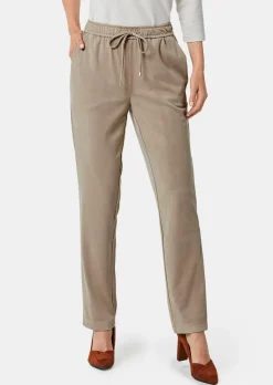 Pantalon SARA d'aspect velours