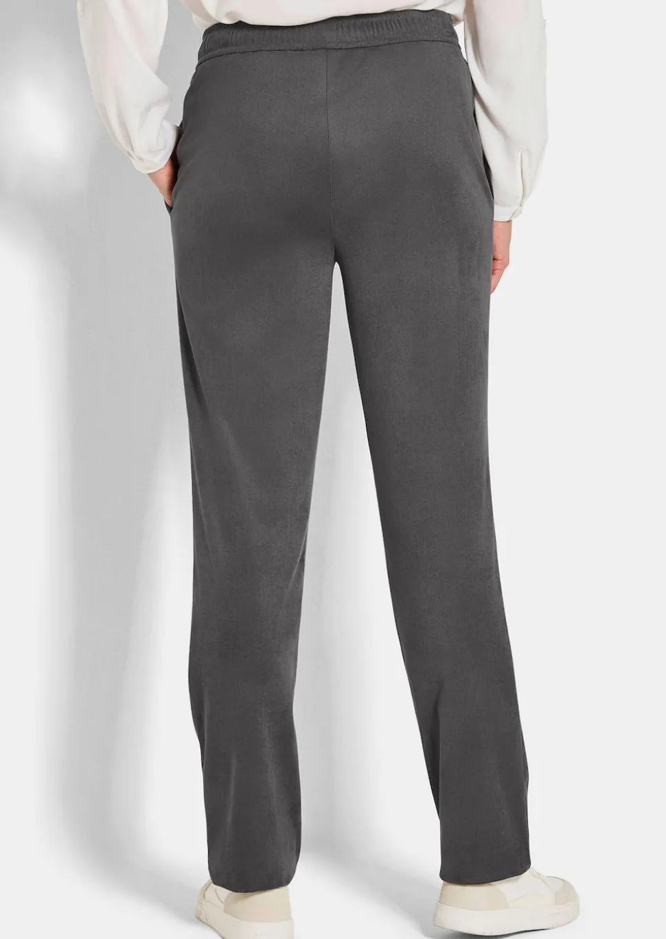 Pantalon SARA d'aspect velours
