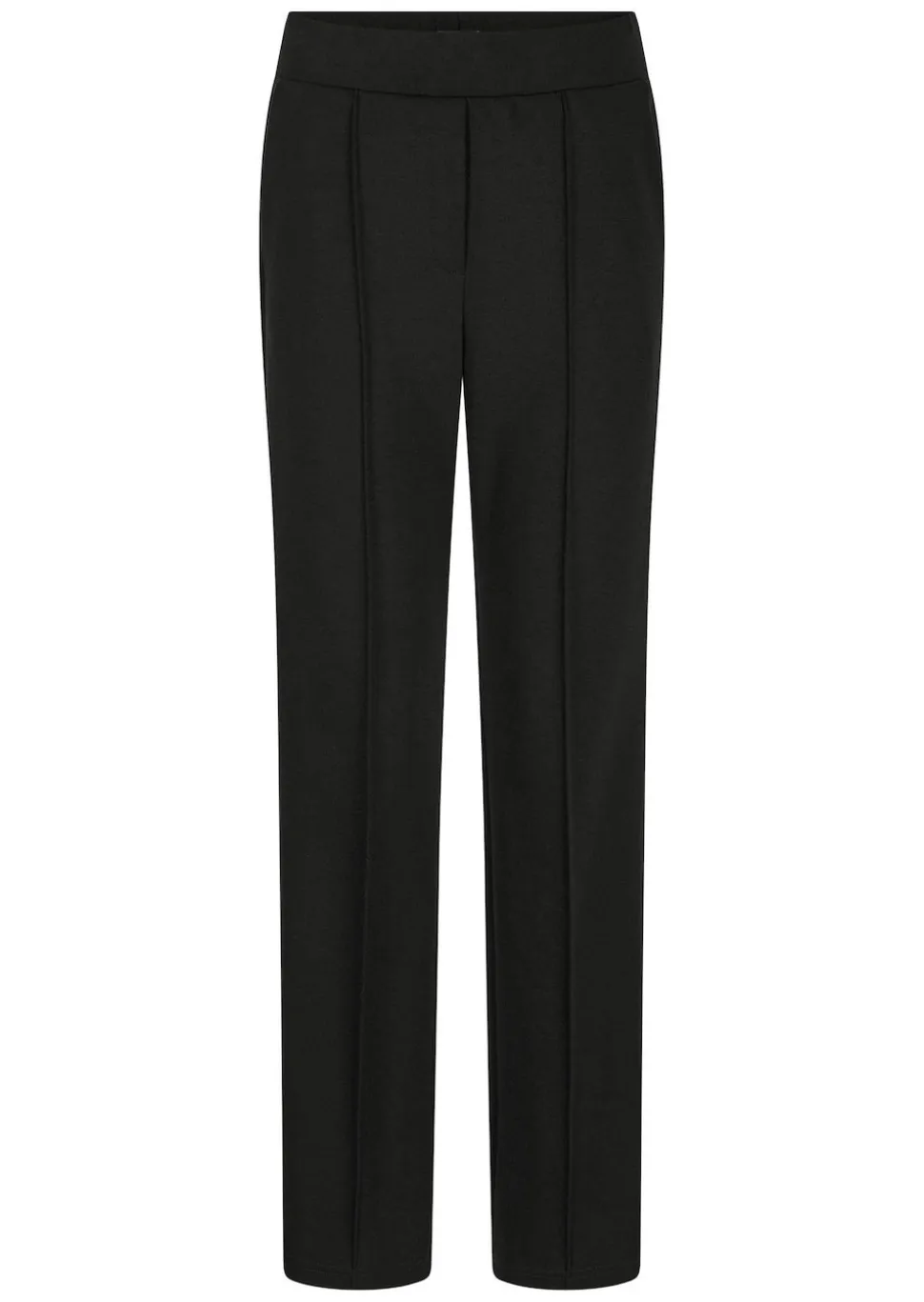 Pantalon à taille élastique avec pinces