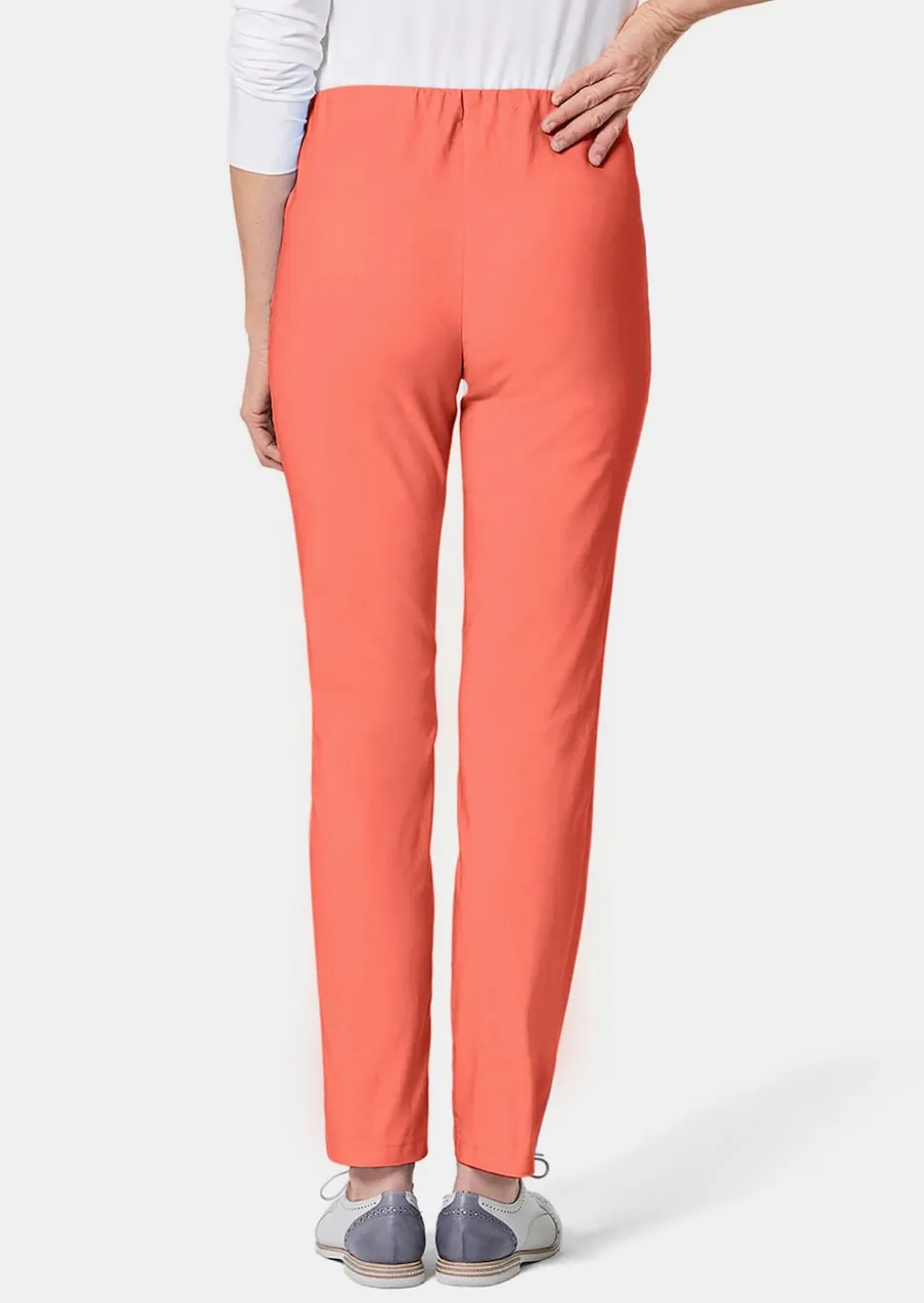 Pantalon étroit en bengaline LOUISA