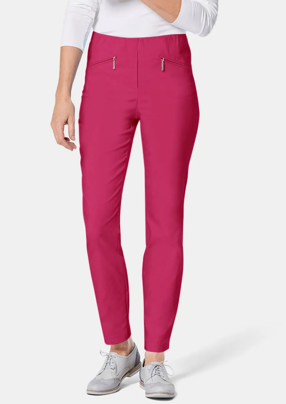 Pantalon étroit en bengaline LOUISA