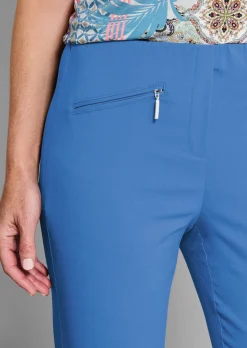 Pantalon étroit en bengaline LOUISA