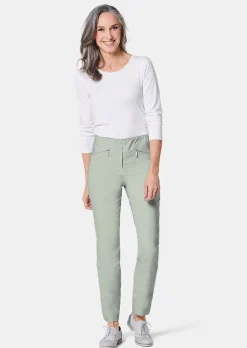 Pantalon étroit en bengaline LOUISA
