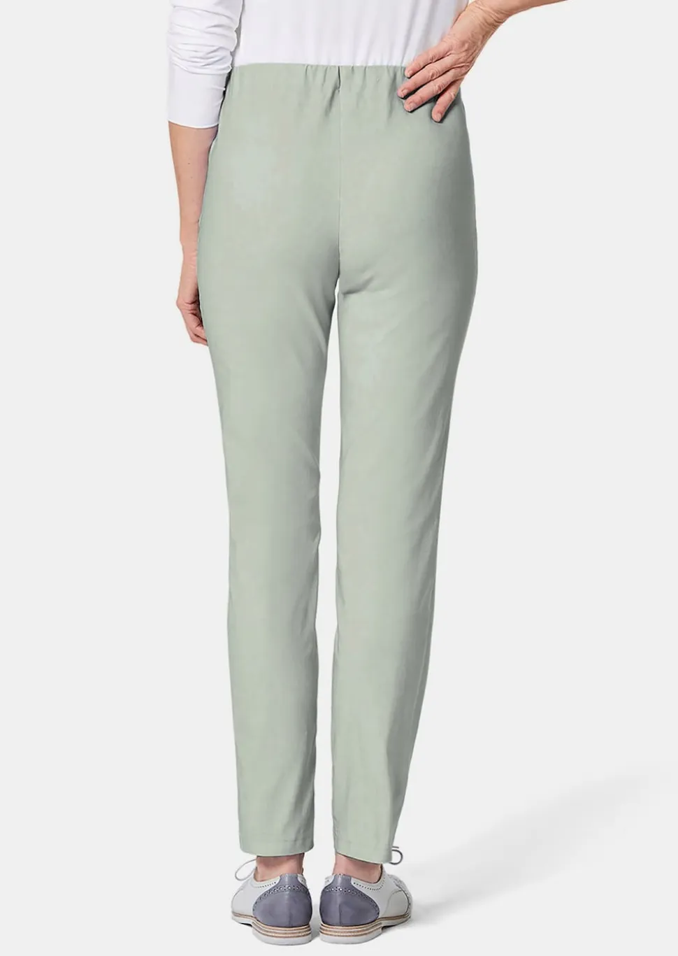 Pantalon étroit en bengaline LOUISA