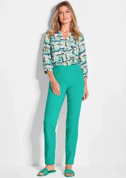 Pantalon étroit en bengaline LOUISA