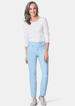 Pantalon étroit en bengaline LOUISA