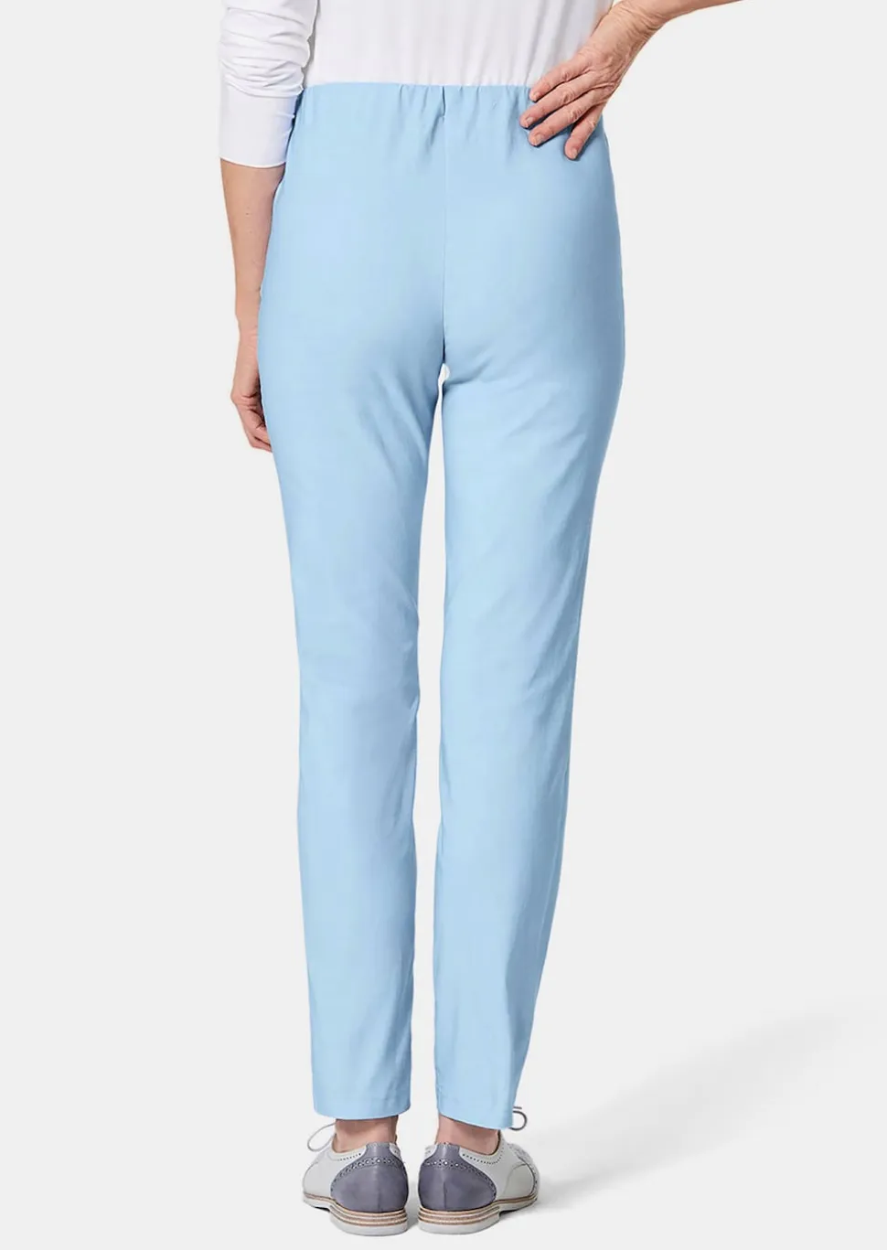Pantalon étroit en bengaline LOUISA