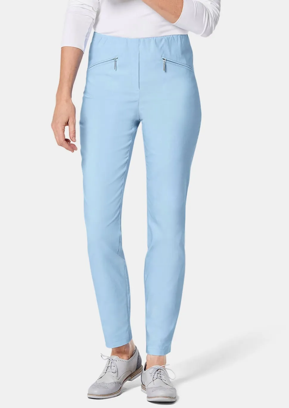Pantalon étroit en bengaline LOUISA